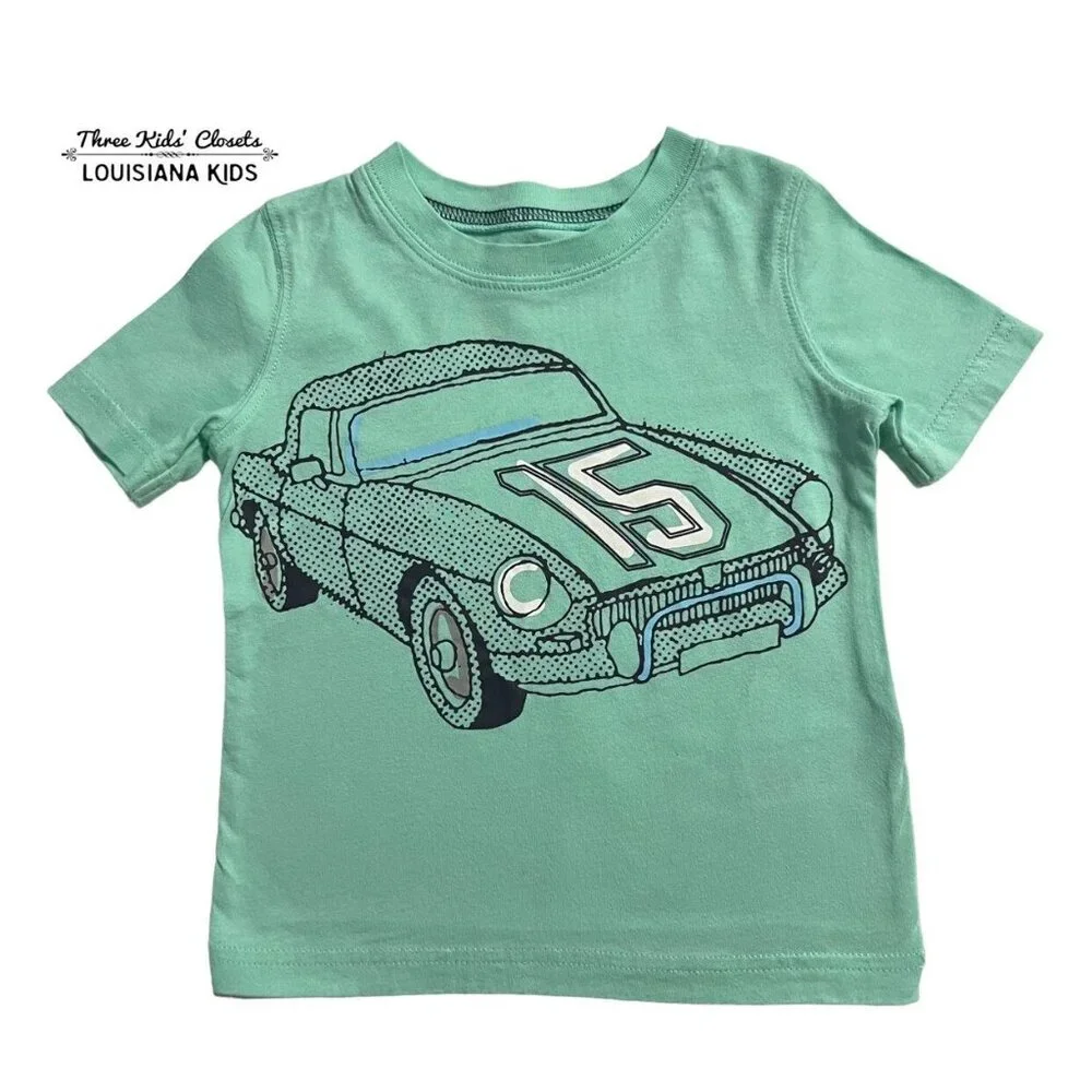 Carter's 24m Racecar Car Shirt